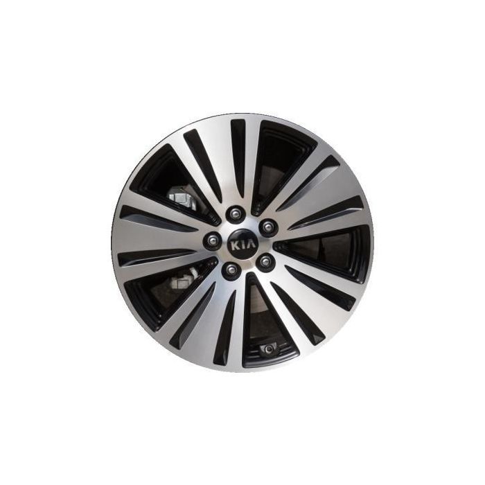 Kia Sportage Wheel Rim Machined Black 74697 Stock Factory OEM Replacement