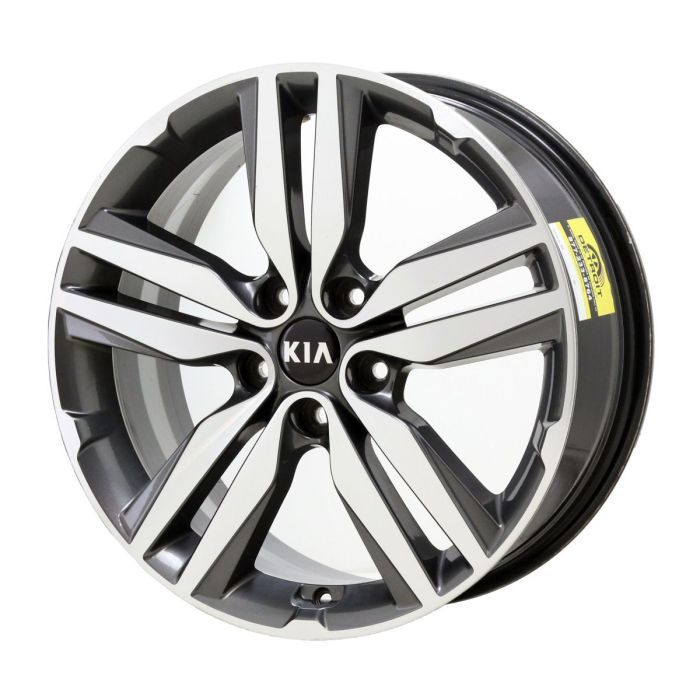 Kia Soul Wheel Rim Machined Grey 74719 Stock Factory OEM Replacement