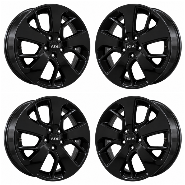 Kia Optima Outright Wheels Set of 4-Outright Rims Set of 4 Gloss Black 74732