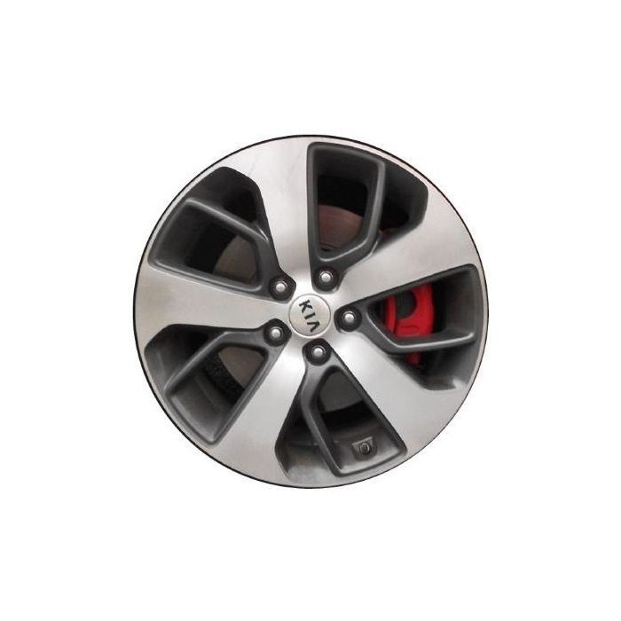 Kia Optima Wheel Rim Machined Grey 74732 Stock Factory OEM Replacement