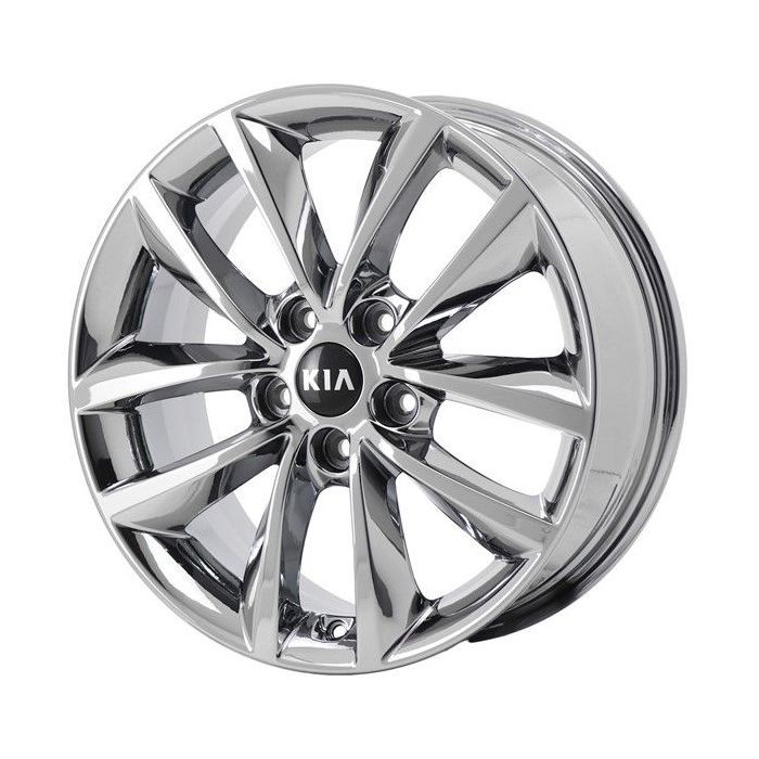 Kia Sorento Wheel Rim PVD Bright Chrome 74735 Stock Factory OEM Replacement