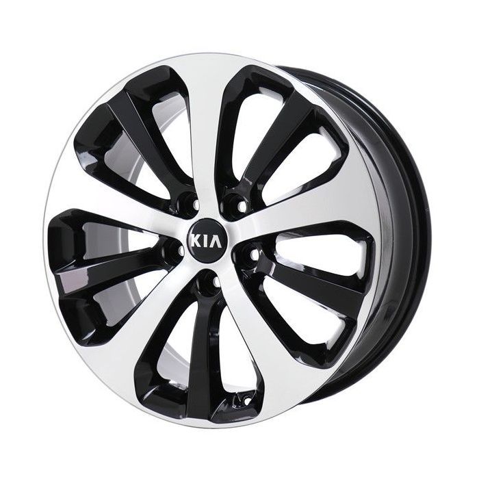 Kia Sorento Wheel Rim Machined Black 74736 Stock Factory OEM Replacement