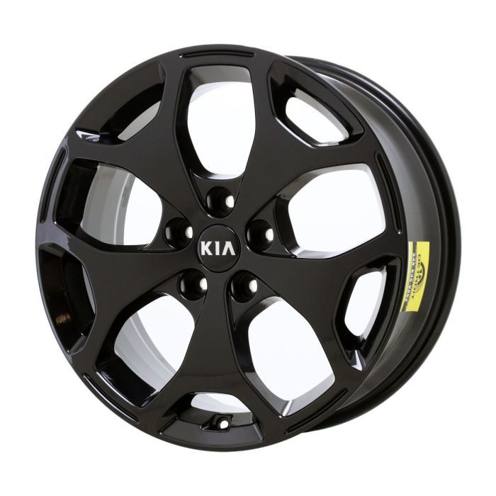 Kia Telluride Wheel Rim Gloss Black 74801 Stock Factory OEM Replacement