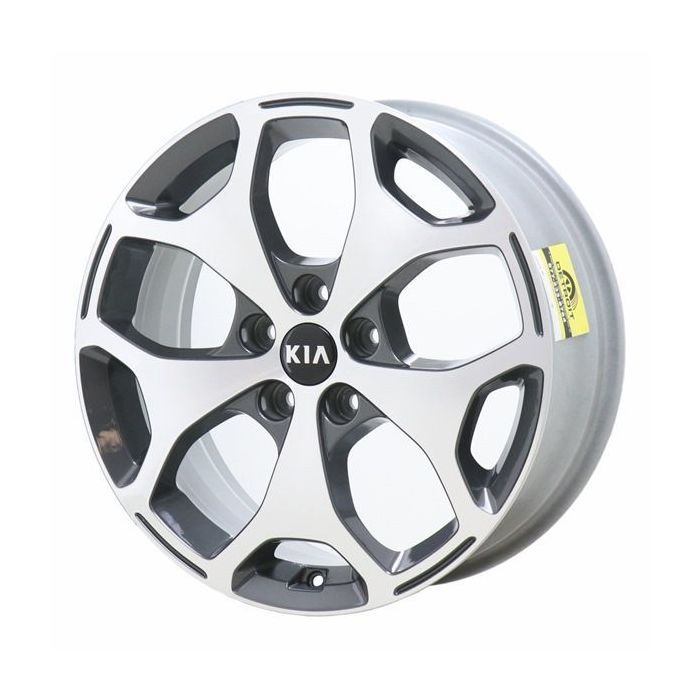 Kia Telluride Wheel Rim Machined Grey 74801 Stock Factory OEM Replacement