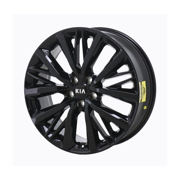 Kia Telluride Wheel Rim Gloss Black 74802 Stock Factory OEM Replacement