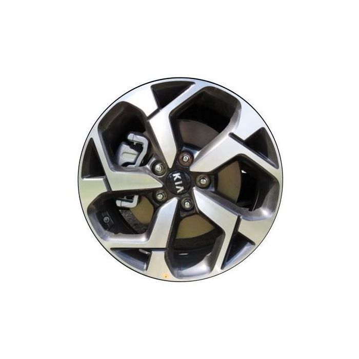 Kia Sportage Wheel Rim Machined Grey 74805 Stock Factory OEM Replacement