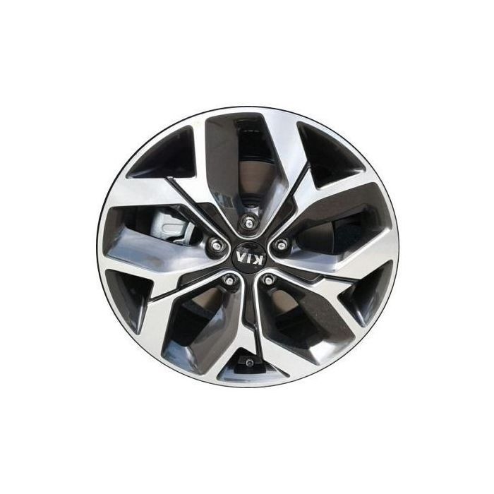 Kia Sportage Wheel Rim Machined Grey 74806 Stock Factory OEM Replacement