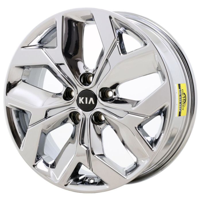 Kia Sportage Wheel Rim PVD Bright Chrome 74808 Stock Factory OEM Replacement