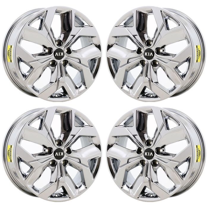 Kia Sportage Wheel Rim PVD Bright Chrome 74808 Stock Factory OEM Replacement