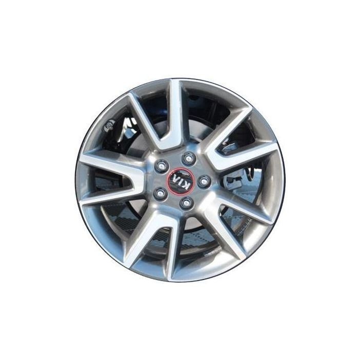 Kia Soul Wheel Rim Machined Grey 74817 Stock Factory OEM Replacement