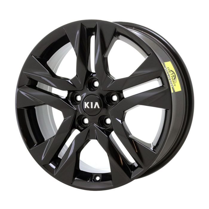Kia Seltos Wheel Rim Gloss Black 74823 Stock Factory OEM Replacement
