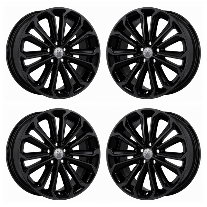 Toyota Corolla Exchange Wheels Set of 4-Exchange Rims Set of 4 Gloss Black 75152