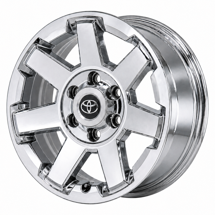 Toyota 4 Runner Wheel Rim PVD Bright Chrome 75154 Stock Factory OEM Replacement