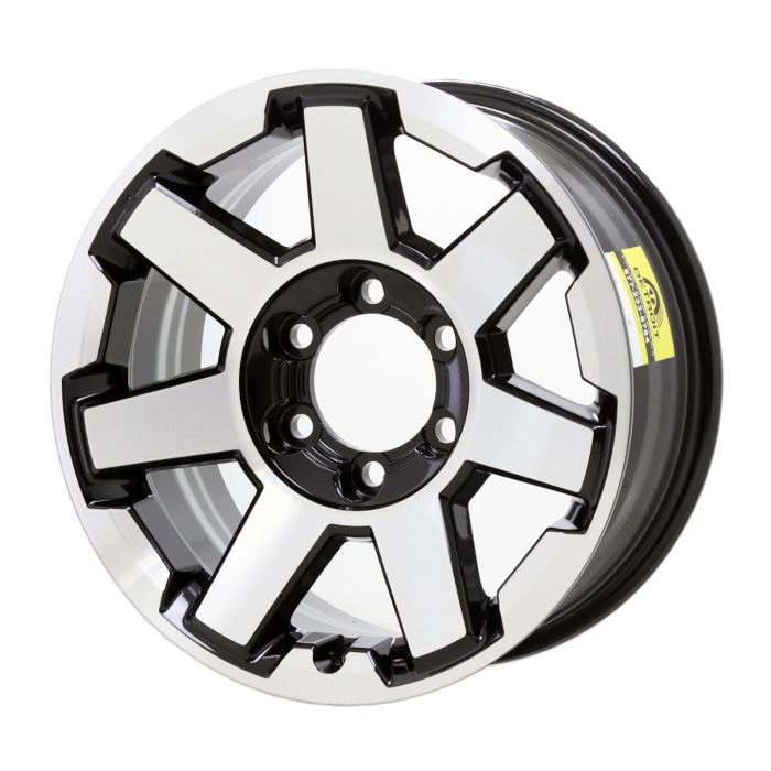 Toyota 4 Runner Wheel Rim Machined Black 75154 Stock Factory OEM Replacement