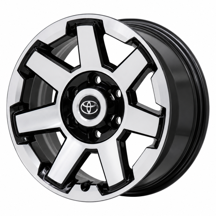 Toyota 4 Runner Wheel Rim Machined Black 75154 Stock Factory OEM Replacement
