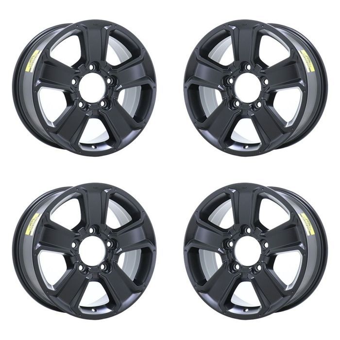 Toyota Tundra Exchange Wheels Set of 4-Exchange Rims Set of 4 Satin Black 75156