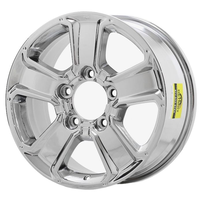 Toyota Tundra Wheel Rim PVD Bright Chrome 75156 Stock Factory OEM Replacement