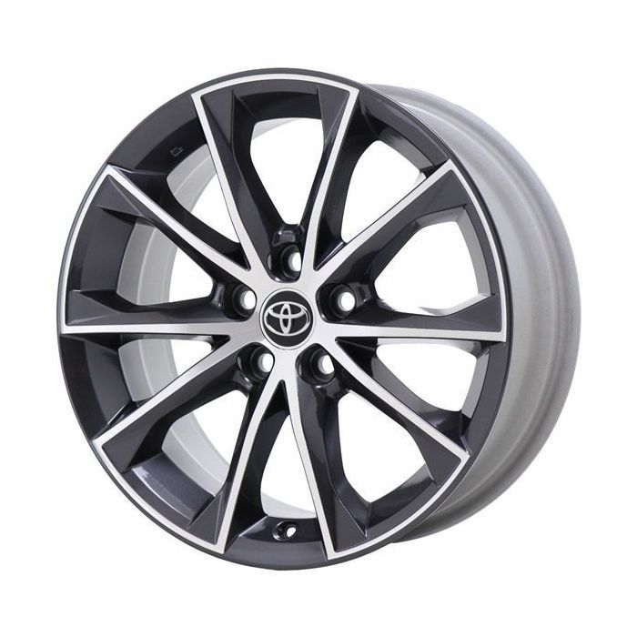 Toyota Camry Wheel Rim Machined Grey 75172 Stock Factory OEM Replacement