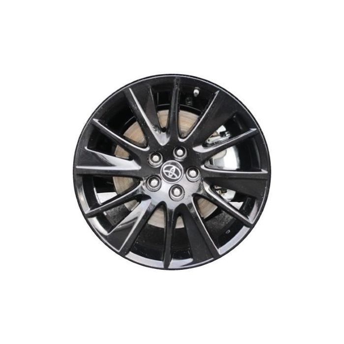 Toyota Highlander Wheel Rim Gloss Black 75215 Stock Factory OEM Replacement