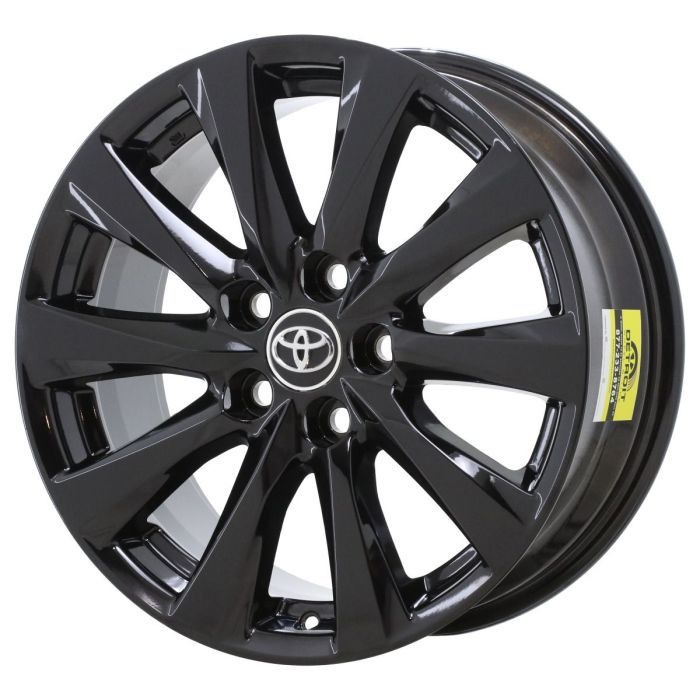 Toyota Camry Wheel Rim Gloss Black 75220 Stock Factory OEM Replacement