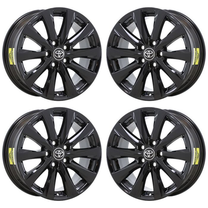 Toyota Camry Exchange Wheels Set of 4-Exchange Rims Set of 4 Gloss Black 75220