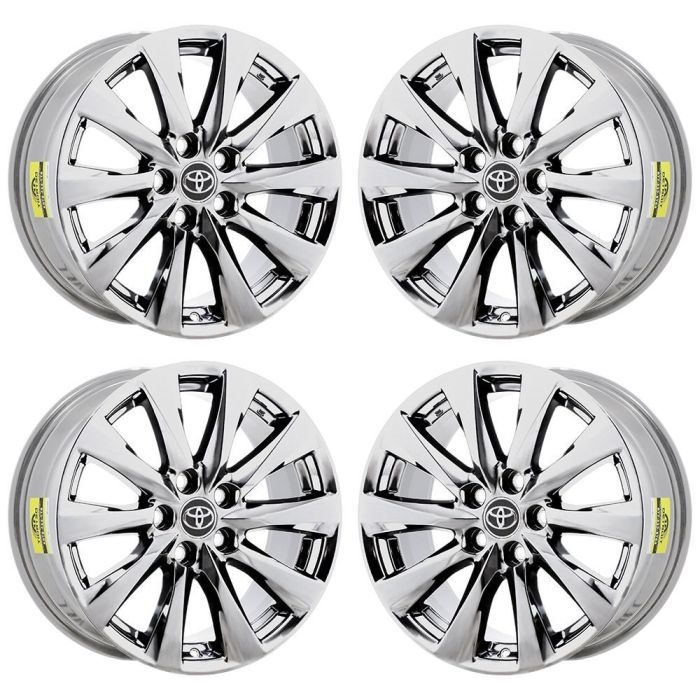 Toyota Camry Wheel Rim PVD Bright Chrome 75220 Stock Factory OEM Replacement