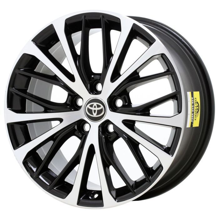 Toyota Camry Wheel Rim Machined Black 75221 Stock Factory OEM Replacement