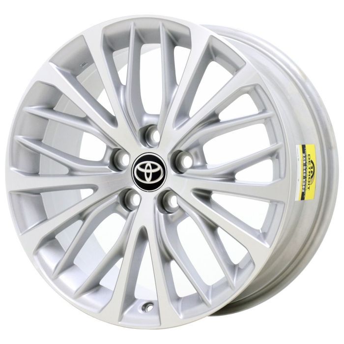 Toyota Camry Wheel Rim Machined Silver 75221 Stock Factory OEM Replacement