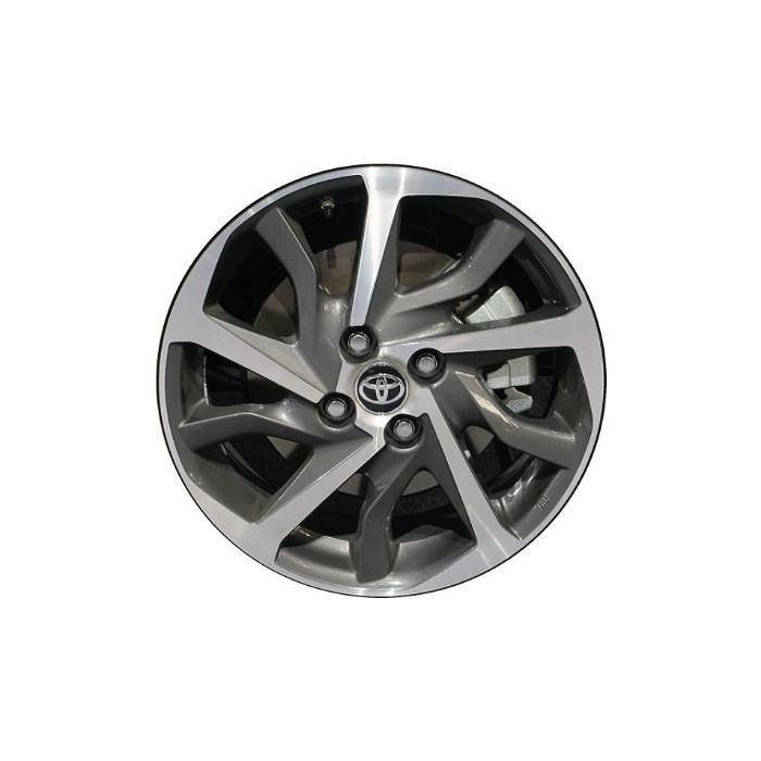 Toyota Yaris Wheel Rim Machined Grey 75227 Stock Factory OEM Replacement