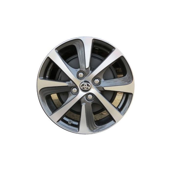 Toyota Prius C Wheel Rim Machined Charcoal 75228 Stock Factory OEM Replacement