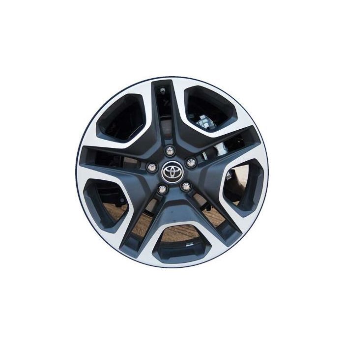 Toyota Rav4 Wheel Rim Machined Black 75243 Stock Factory OEM Replacement