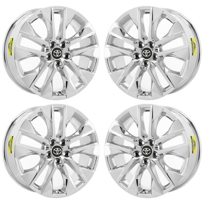 Toyota Rav4 Wheel Rim PVD Bright Chrome 75244 Stock Factory OEM Replacement