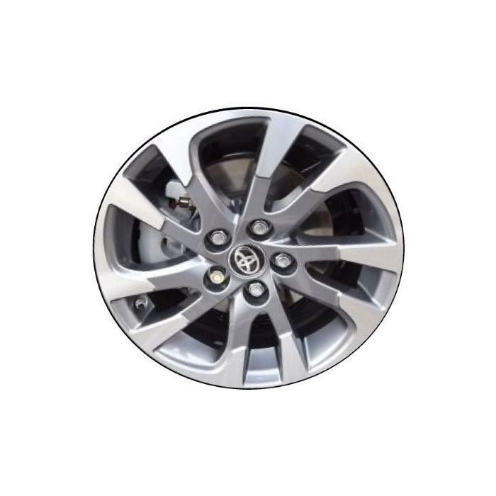 Toyota Prius Wheel Rim Machined Grey 75245 Stock Factory OEM Replacement