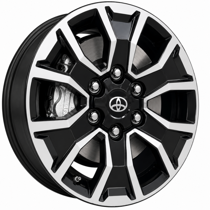 Toyota Tacoma Wheel Rim Machined Black 75259 Stock Factory OEM Replacement