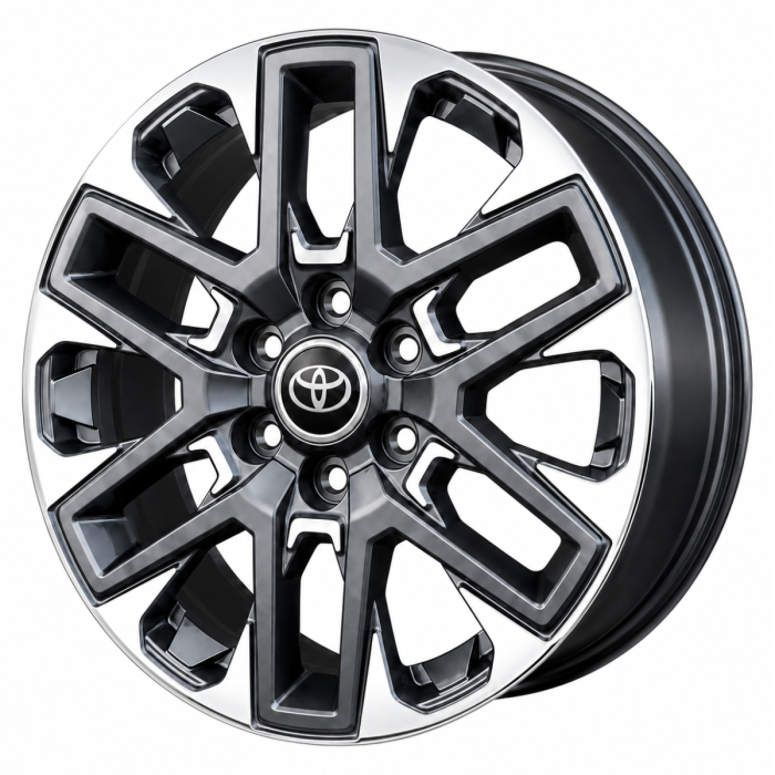 Toyota Sequoia Wheel Rim Polished Grey 75276 Stock Factory OEM Replacement