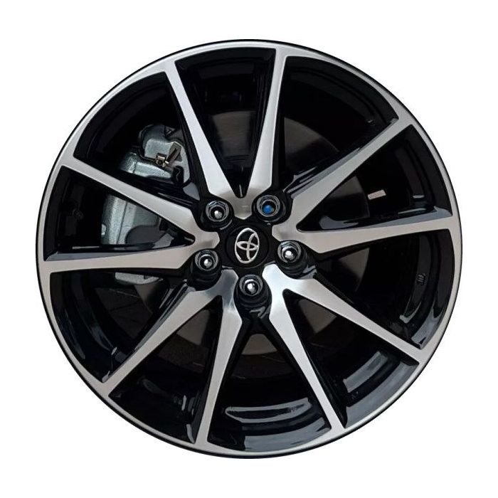 Toyota GR86 Wheel Rim Machined Black 75278 Stock Factory OEM Replacement