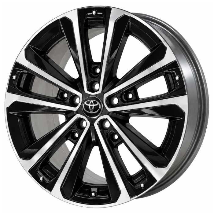 Subaru Solterra Wheel Rim Machined Black 75457 Stock Factory OEM Replacement