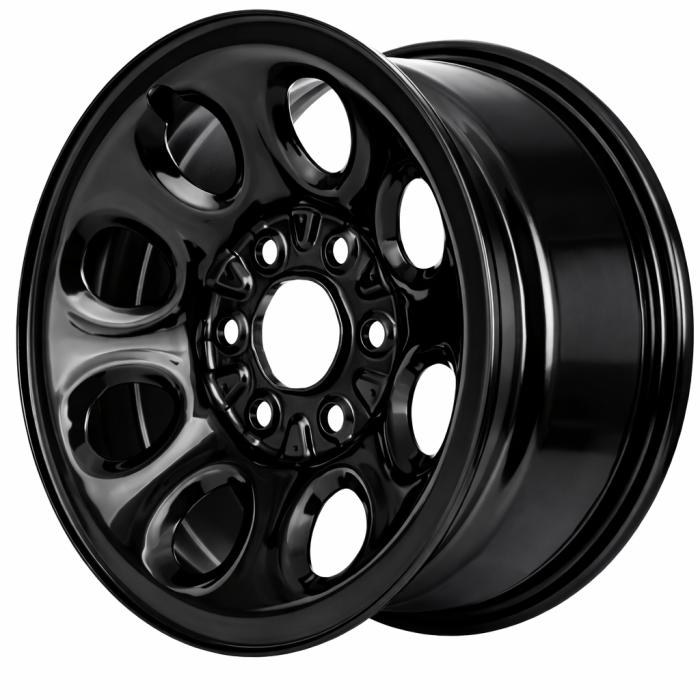 GMC Savana 1500 Wheel Rim Black Steel 8069A Stock Factory OEM Replacement
