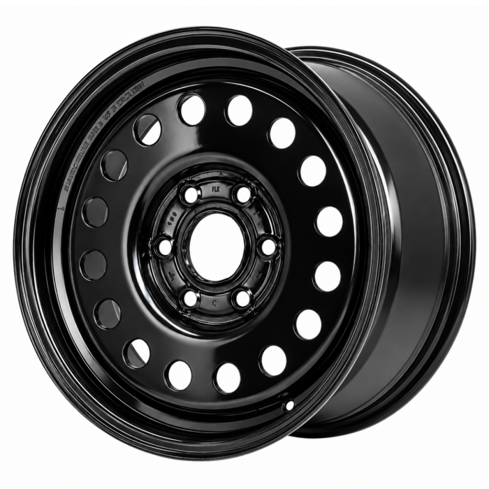 Chevrolet Avalanche Wheel Rim Gloss Black Steel 8072 Stock Factory OEM Replacement
