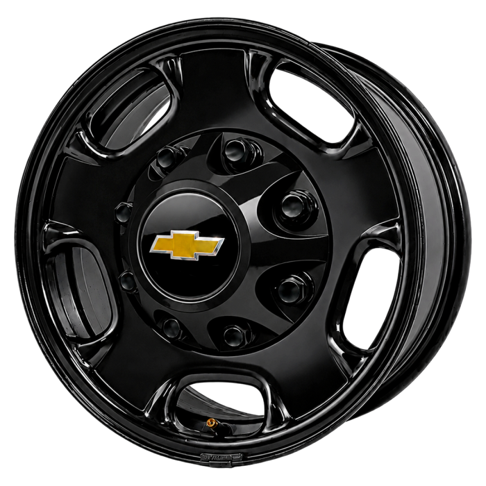 Chevrolet Silverado 2500 Wheel Rim Gloss Black Steel 8095 Stock Factory OEM Replacement