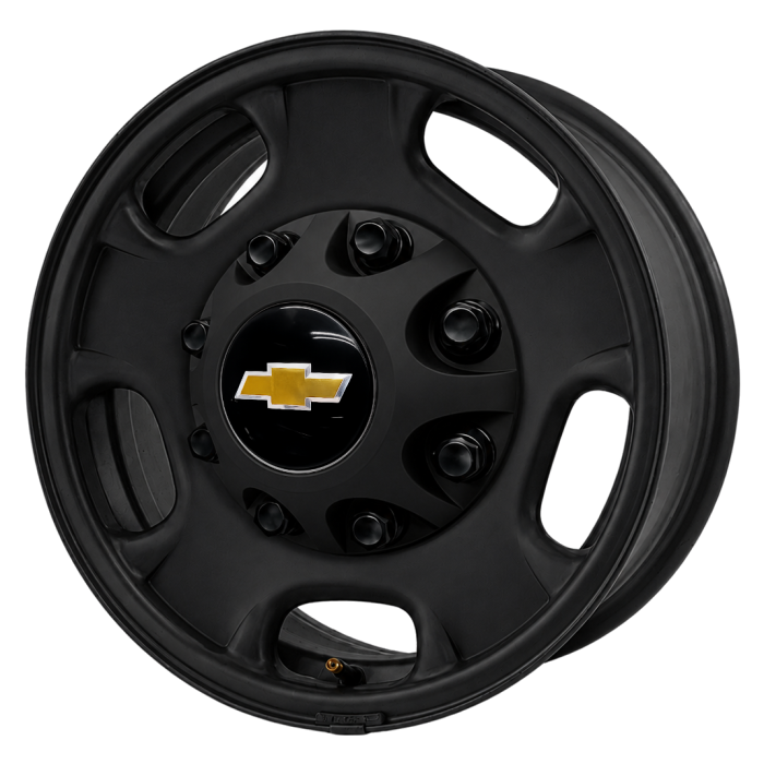 Chevrolet Silverado 2500 Wheel Rim Satin Black Steel 8095 Stock Factory OEM Replacement