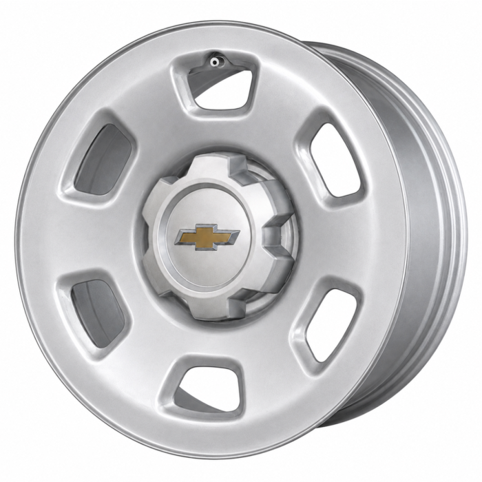 Chevrolet Colorado Wheel Rim Silver Steel 8109 Stock Factory OEM Replacement