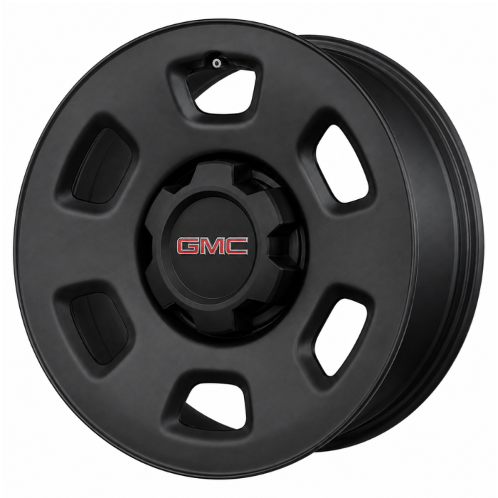 GMC Canyon Wheel Rim Satin Black Steel 8109A Stock Factory OEM Replacement
