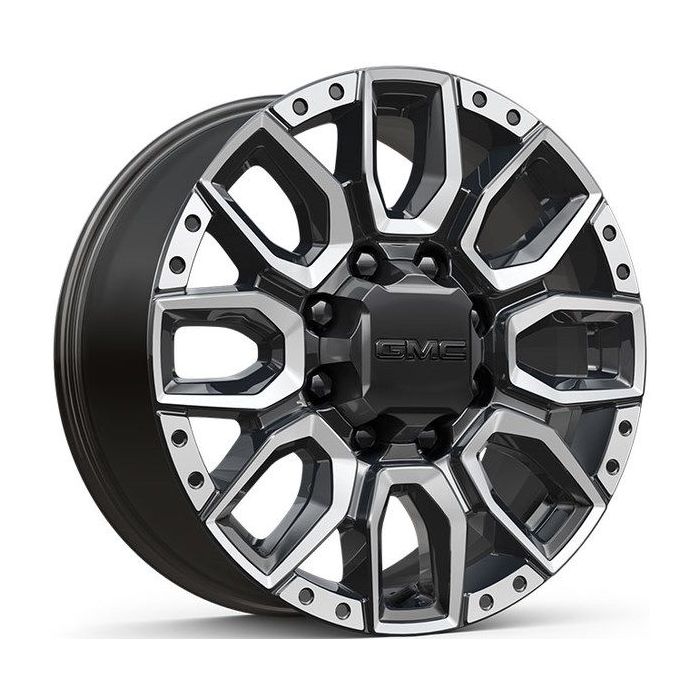 Chevrolet Silverado 2500 Wheel Rim Machined Black ALYGZ060 Stock Factory OEM Replacement