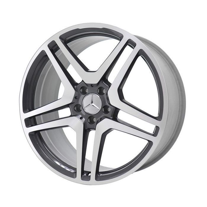 Mercedes-Benz CL63 Wheel Rim Machined Grey 85052 (R) Stock Factory OEM Replacement