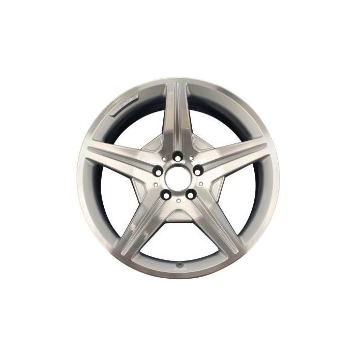 Mercedes-Benz SL550 Wheel Rim Machined Silver 85078 (F) Stock Factory OEM Replacement