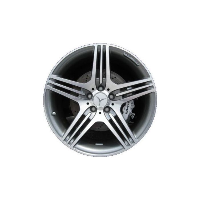 Mercedes-Benz SL63 Wheel Rim Machined Grey 85082 (F) Stock Factory OEM Replacement