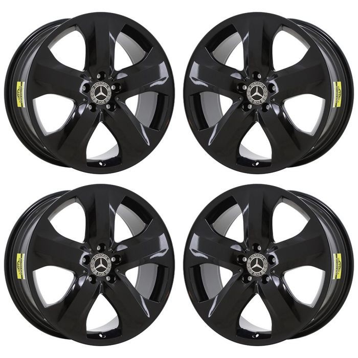 Mercedes-Benz GL320 Exchange Wheels Set of 4-Exchange Rims Set of 4 Gloss Black 85107