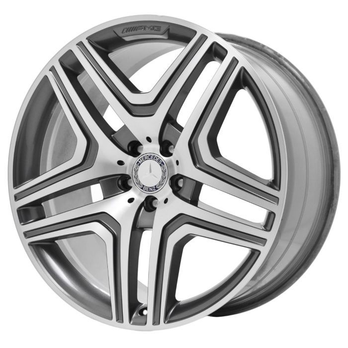 Mercedes-Benz Ml63 Wheel Rim Machined Grey 85114 Stock Factory OEM Replacement