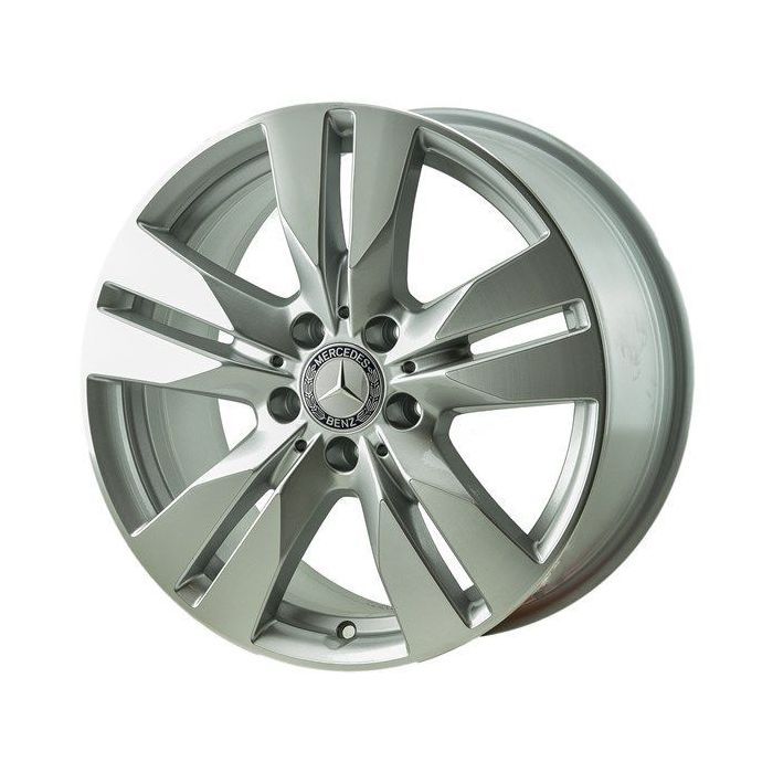 Mercedes-Benz E350 Wheel Rim Machined Silver 85145 Stock Factory OEM Replacement